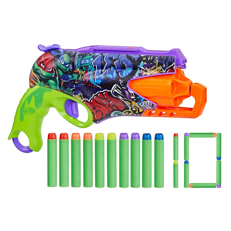 NERF Inked Teenage Mutant Ninja Turtles 5-Dart Blaster A3