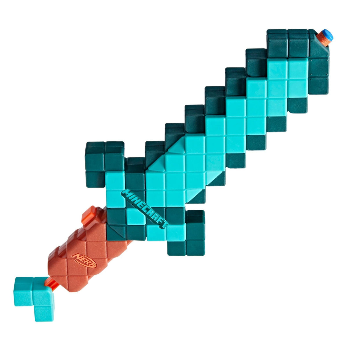 NERF Minecraft Diamond Sword Dart Blaster with 8 N1 Darts