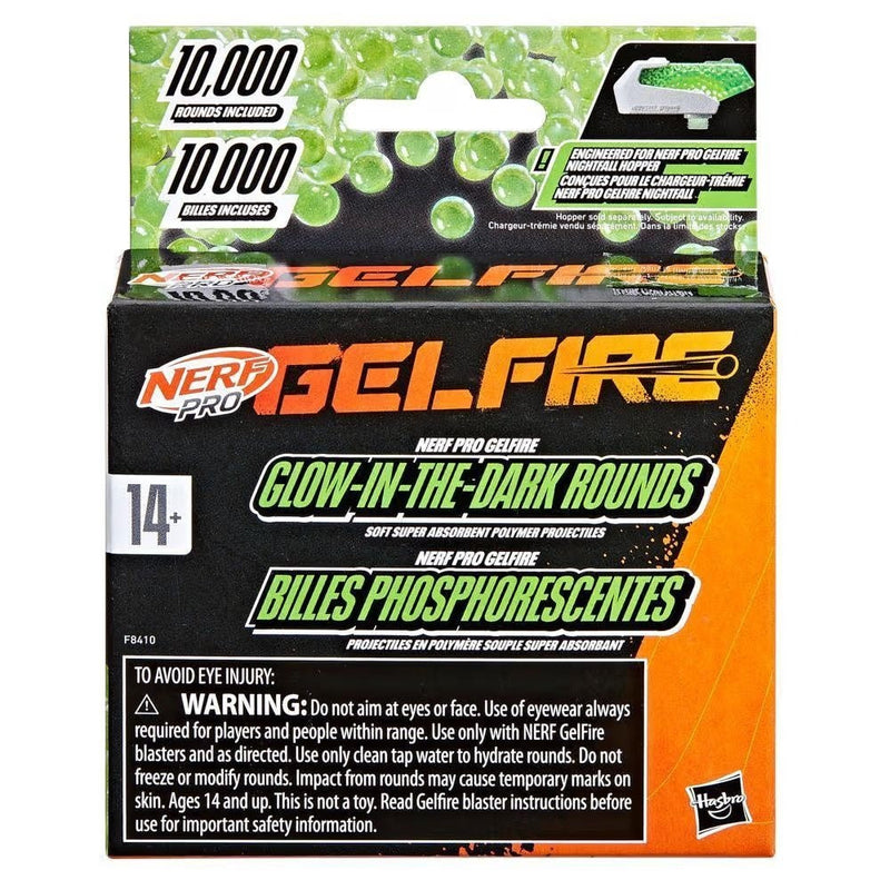 Nerf Pro Gelfire Glow In The Dark 10000-Round Refill for Nightfall Hopper T3