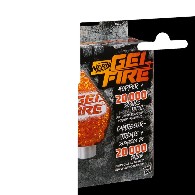Nerf Pro Gelfire Orange Hopper+ with 20000-Round Refill T4