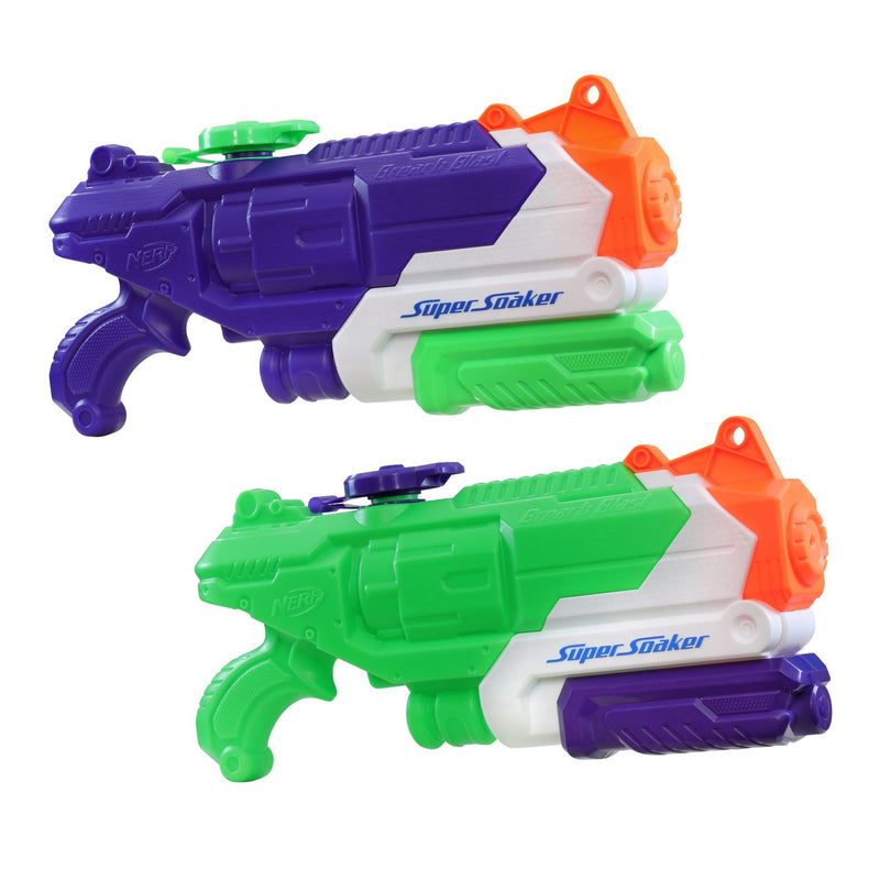 Nerf Super Soaker Breach Blast Water Soakers Toy, 2-pk M4