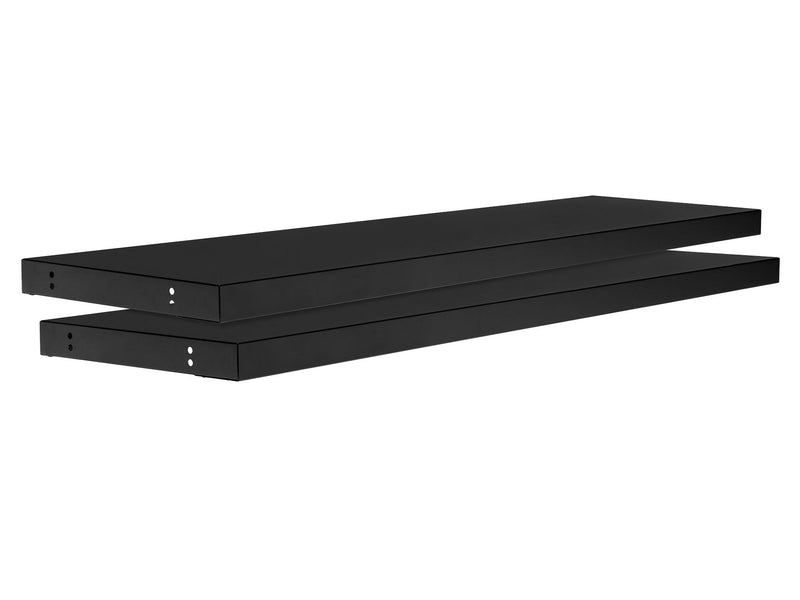 NewAge Bold 3.0 Display Wall Shelf Set, 48-in, Black, 2-pk I9