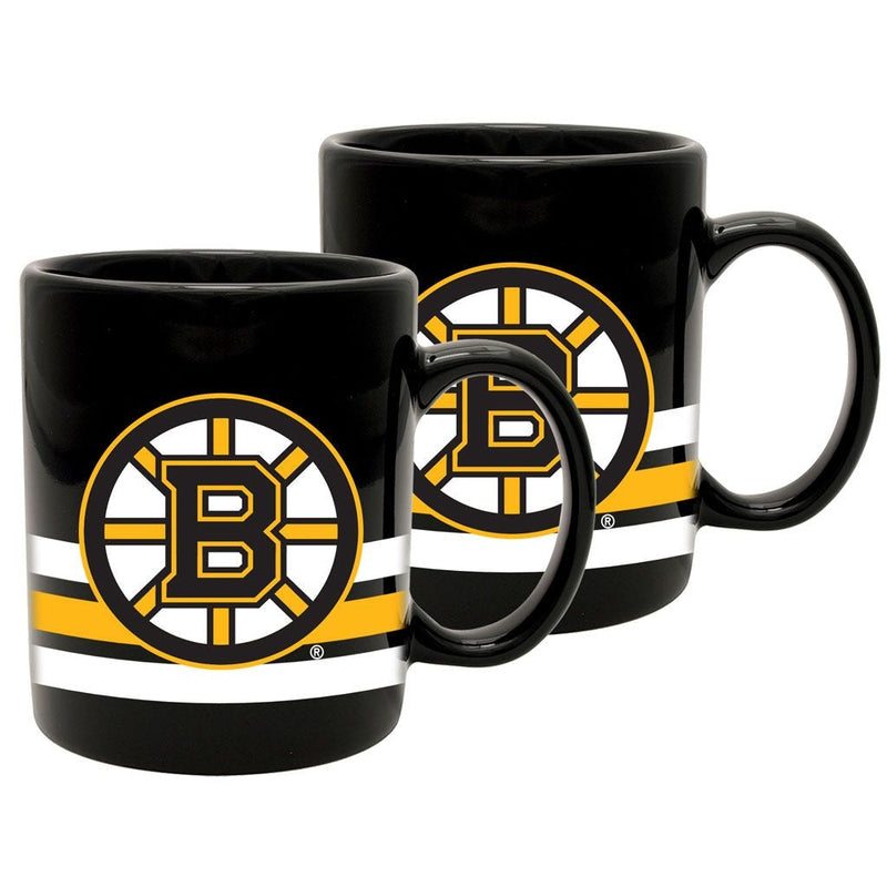 NHL Boston Bruins Ceramic Mug, 11-oz, 2-pk N7