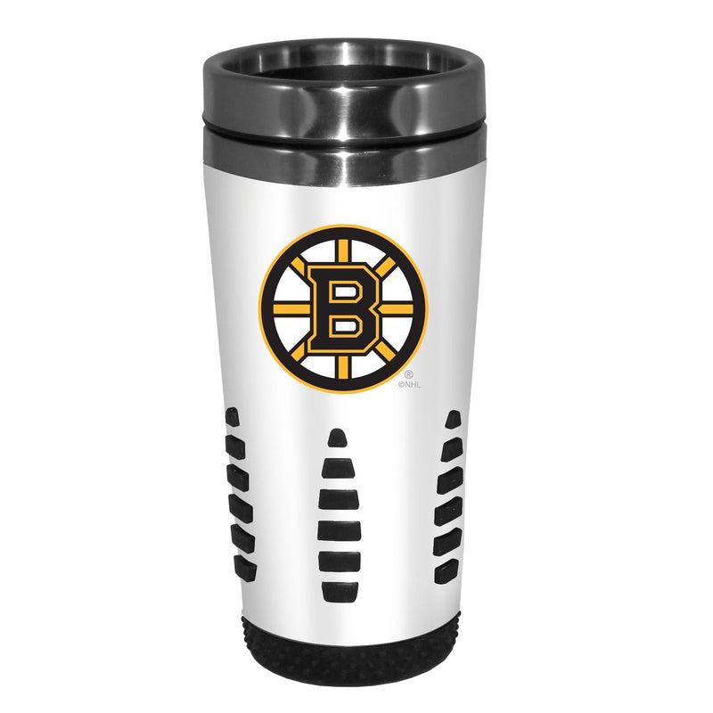 NHL Boston Bruins Hockey Logo Huntsville Travel Mug, 16-oz E1
