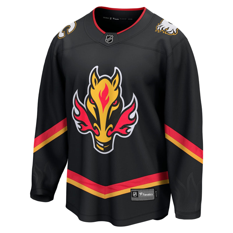 NHL Calgary Flames 2022 Alternate Breakaway Jersey, Adult, Assorted Sizes O0