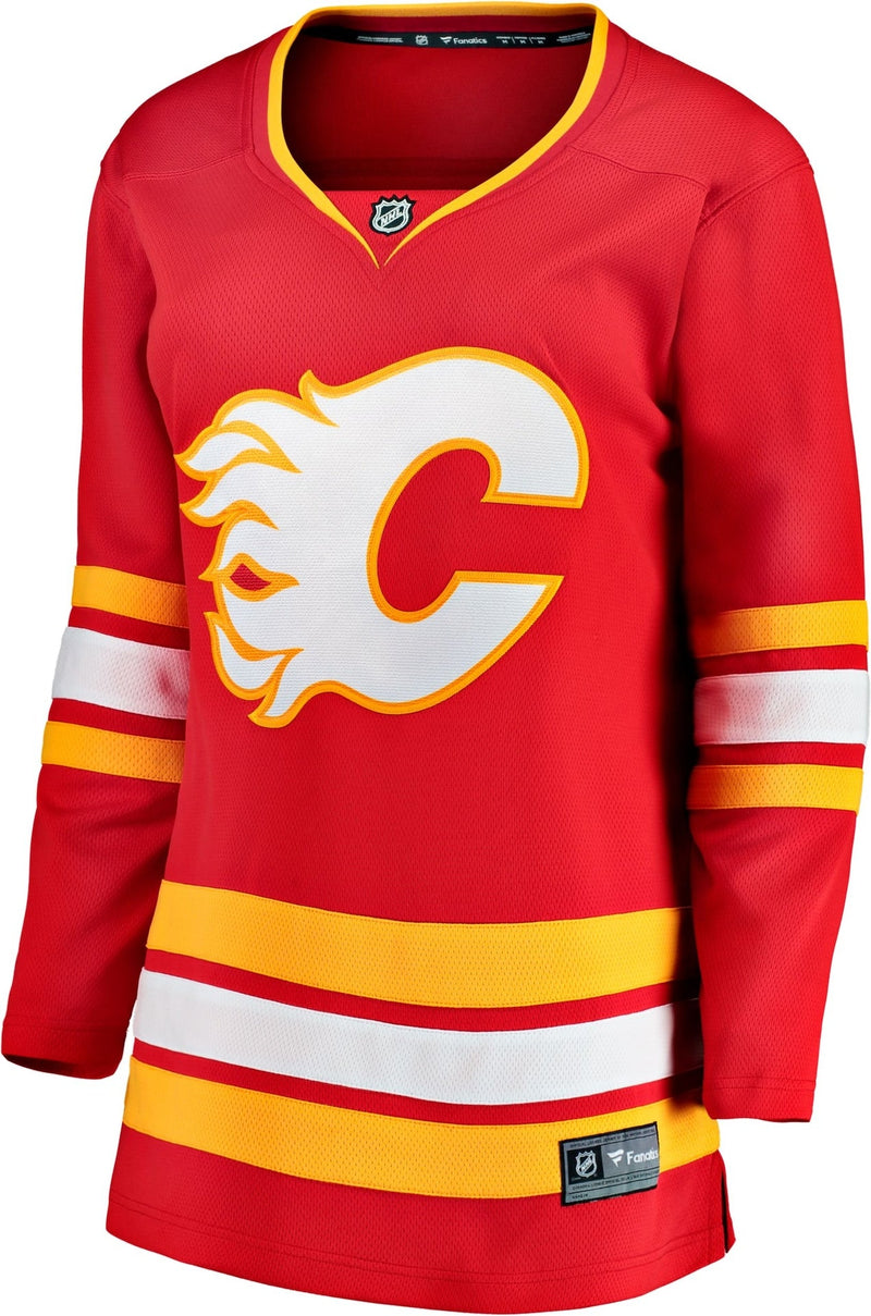 NHL Calgary Flames Breakaway Jersey, Women, Assorted Sizes I0