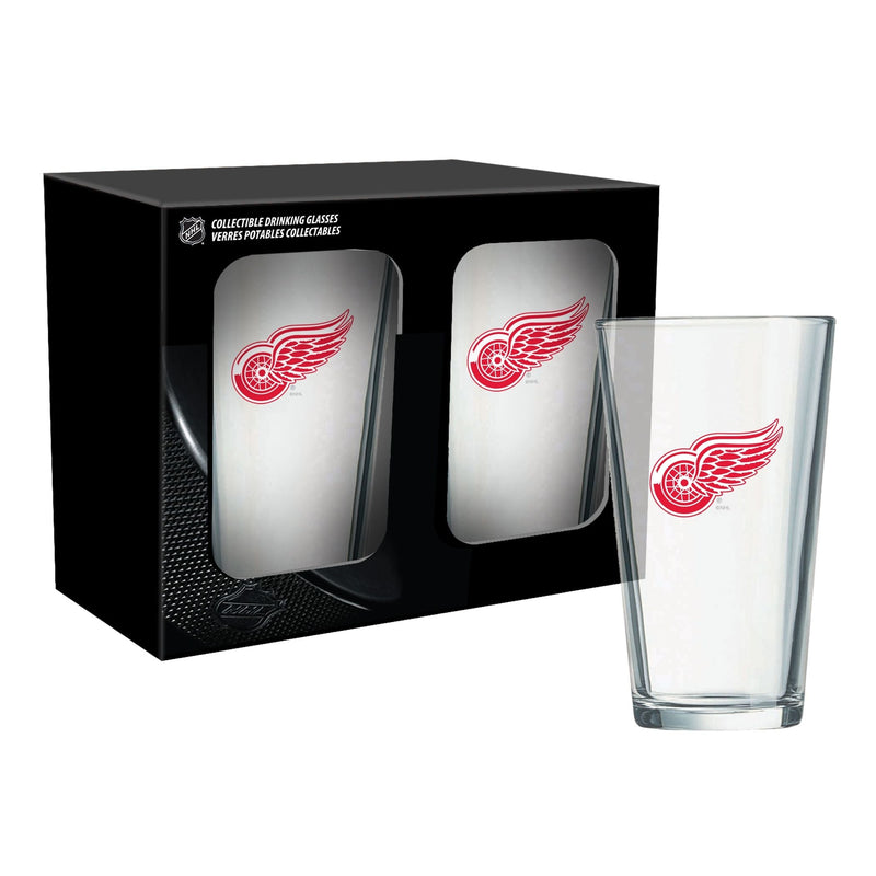 NHL Detroit Red Wings Mixing Glass Set, 16-oz, 2-pk E4