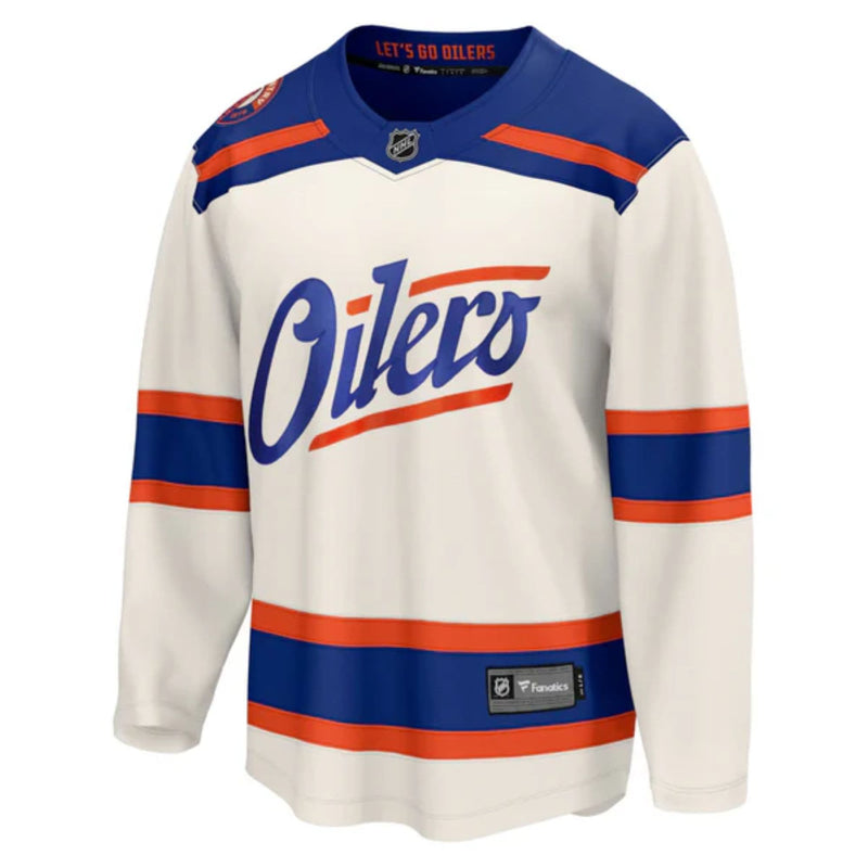 NHL Edmonton Oilers 2025 Adult Standard Alternate Breakaway Jersey, Various Sizes O0