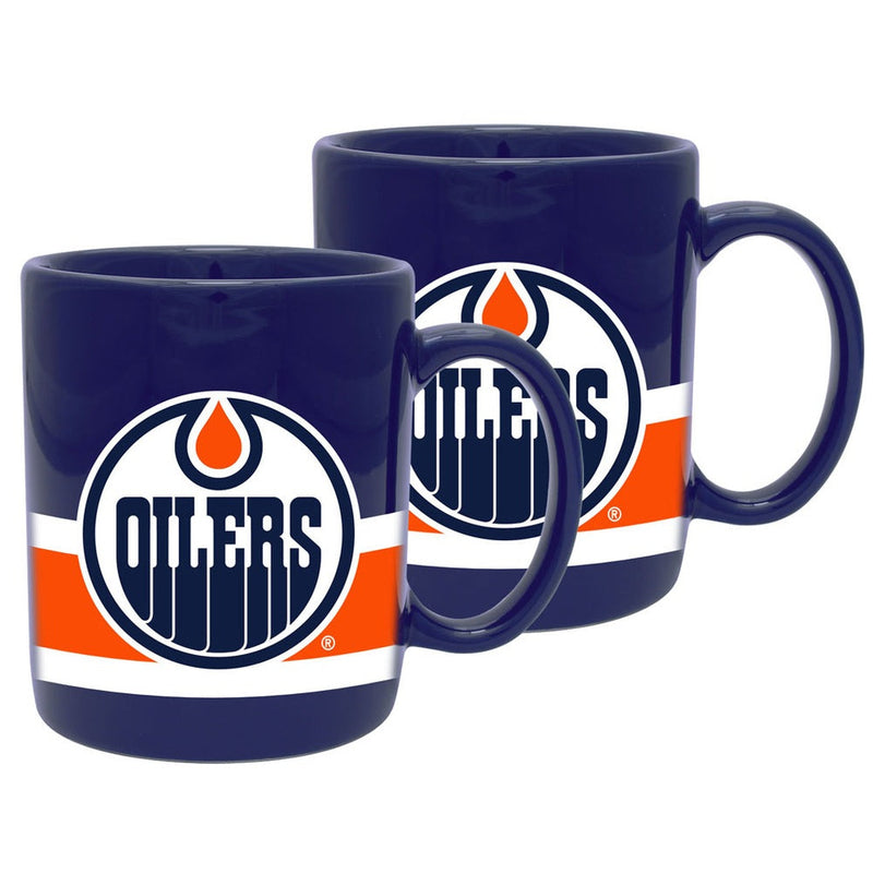 NHL Edmonton Oilers Ceramic Mug, 11-oz, 2-pk G0