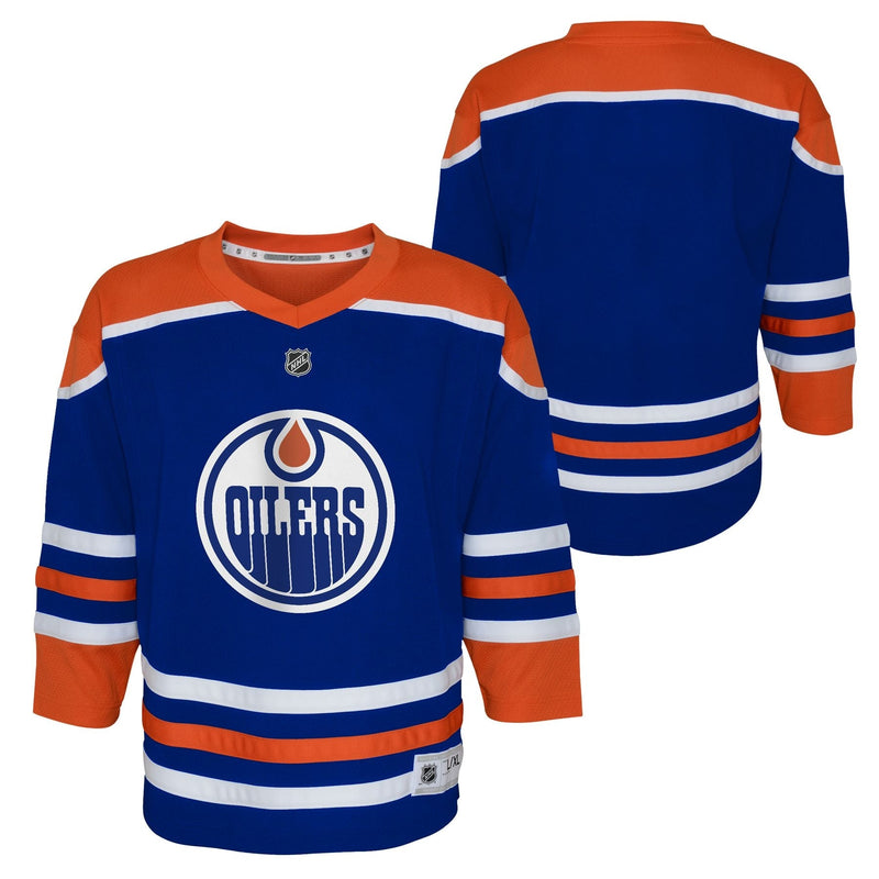 NHL Edmonton Oilers Replica Jersey, Child, Size 5/6 K6