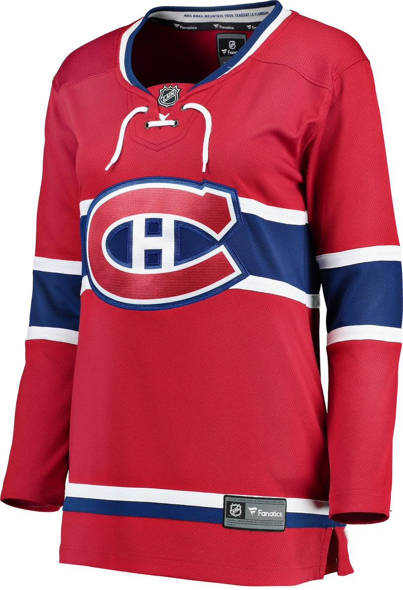 NHL Montreal Canadiens Breakaway Jersey, Women, Assorted Sizes E0