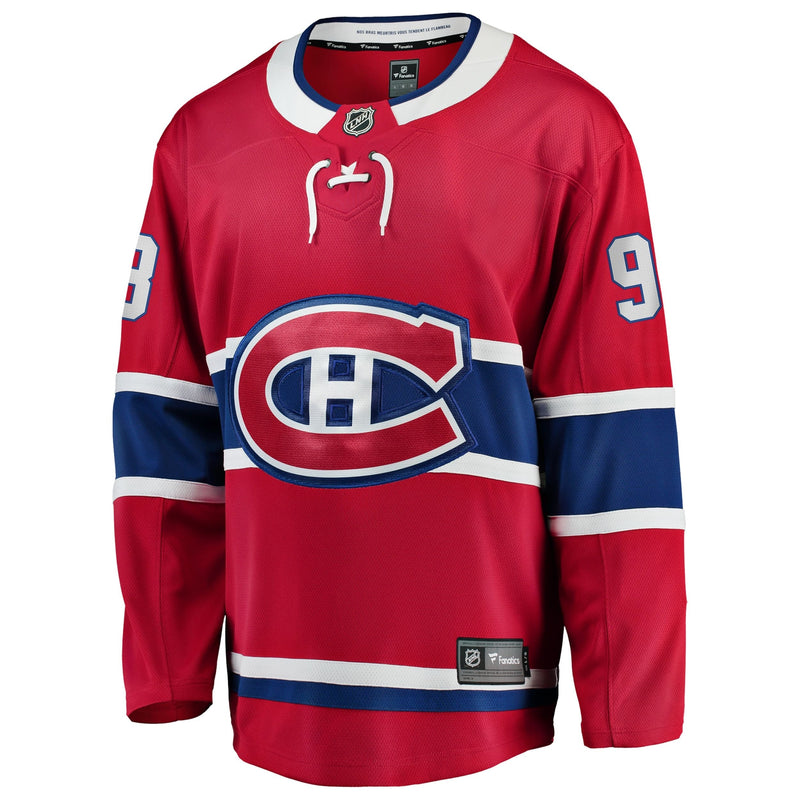 NHL Montreal Canadiens Breakaway Player Jersey, Ivan Demidov, Adult, Assorted Sizes S0
