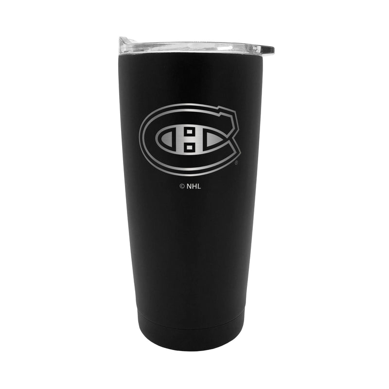 NHL Montreal Canadiens Executive Stainless Steel Insulated Travel Tumbler, Black, 20-oz M7