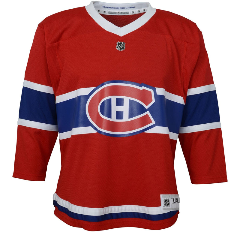 NHL Montreal Canadiens Replica Jersey, Youth, Assorted Sizes V1