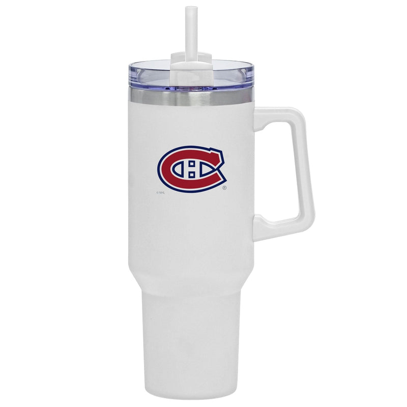 NHL Montreal Canadiens Travel Mug with Straw and Handle, 40-oz J6
