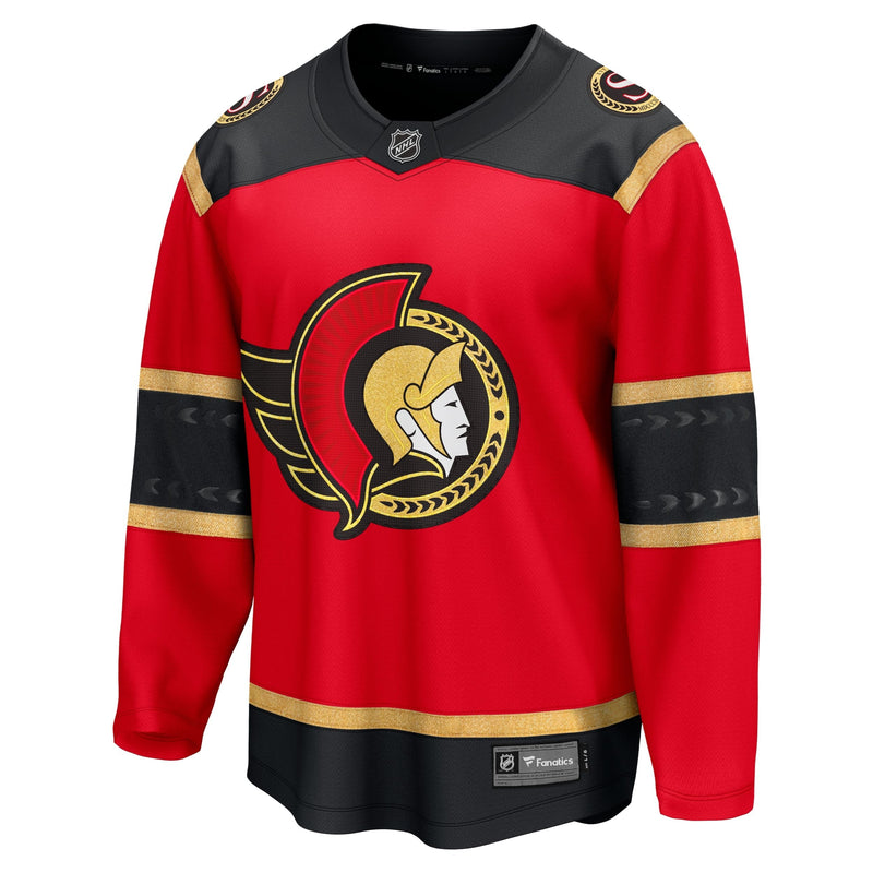 NHL Ottawa Senators 2025 Adult Standard Alternate Breakaway Jersey, Various Sizes V8