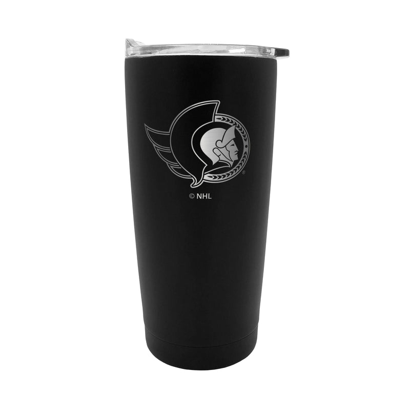 NHL Ottawa Senators Executive Stainless Steel Insulated Travel Tumbler, Black, 20-oz Z6