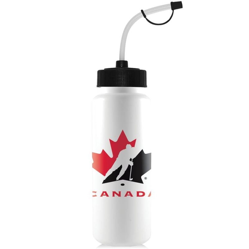 NHL Team Canada Officially Licensed Hockey Water Bottle, 1-L S2