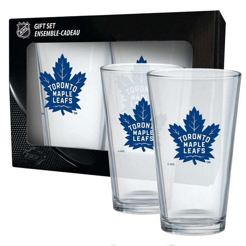 NHL Toronto Maple Leafs Mixing Pint Glass Box Set, 2-pk, 16-oz K8