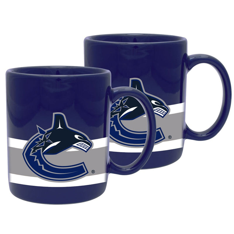 NHL Vancouver Canucks Ceramic Mug, 11-oz, 2-pk X5