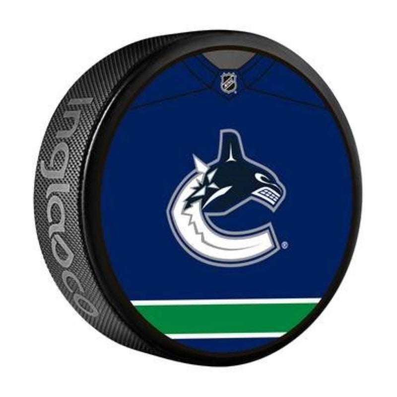 NHL Vancouver Canucks Souvenir Hockey Puck, 6-oz W3