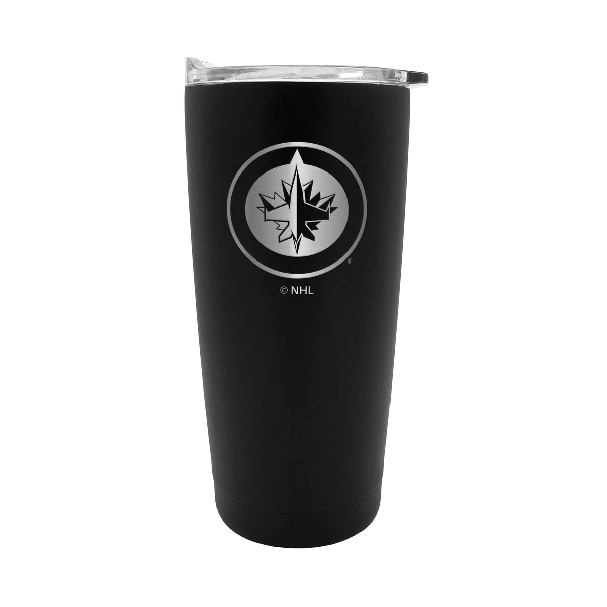 NHL Winnipeg Jets Executive Stainless Steel Insulated Travel Tumbler, Black, 20-oz