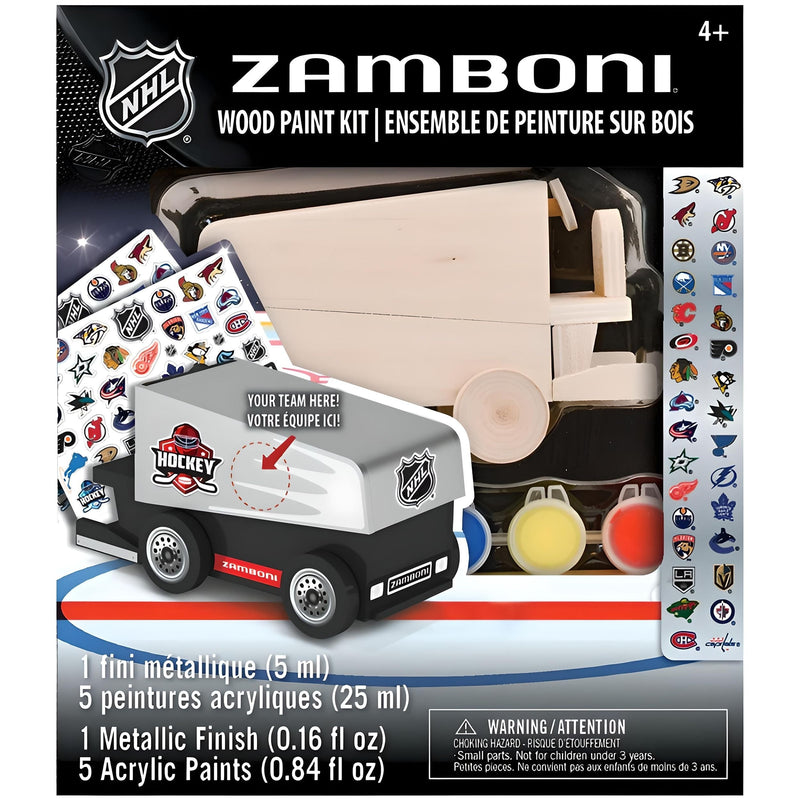 NHL Zamboni Craft Paint Kit X6