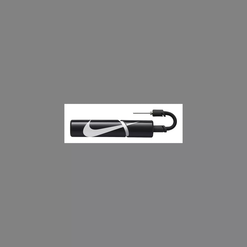 Nike Essential Sport Ball Pump with Inflation Needle, Black/White I0