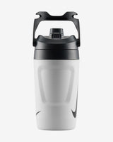 Nike Fuel Jug 40-oz White Insulated Chug Bottle with Handle