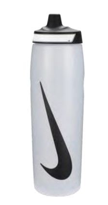 Nike Refuel Squeeze Water Bottle, BPA Free, 32-oz, Clear/Black C8