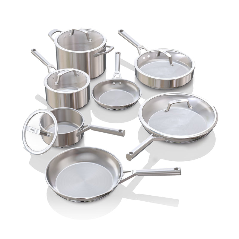 Ninja Everclad 12 piece Stainless Steel Cookware Set P3