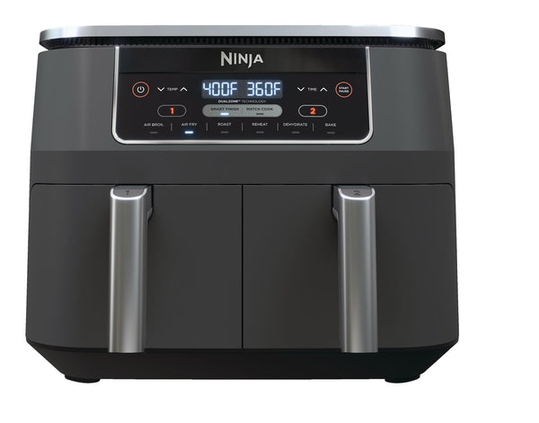 Ninja Foodi 2-Basket Air Fryer with 6 Cooking Functions, 8 Qt U8