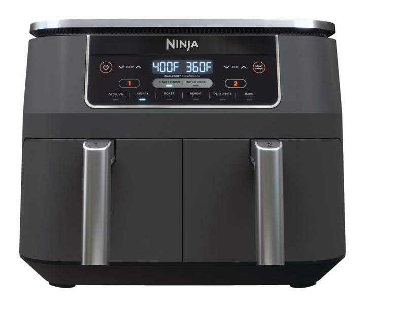 Ninja Foodi 2-Basket Air Fryer with 6 Cooking Functions, 8 Qt U8