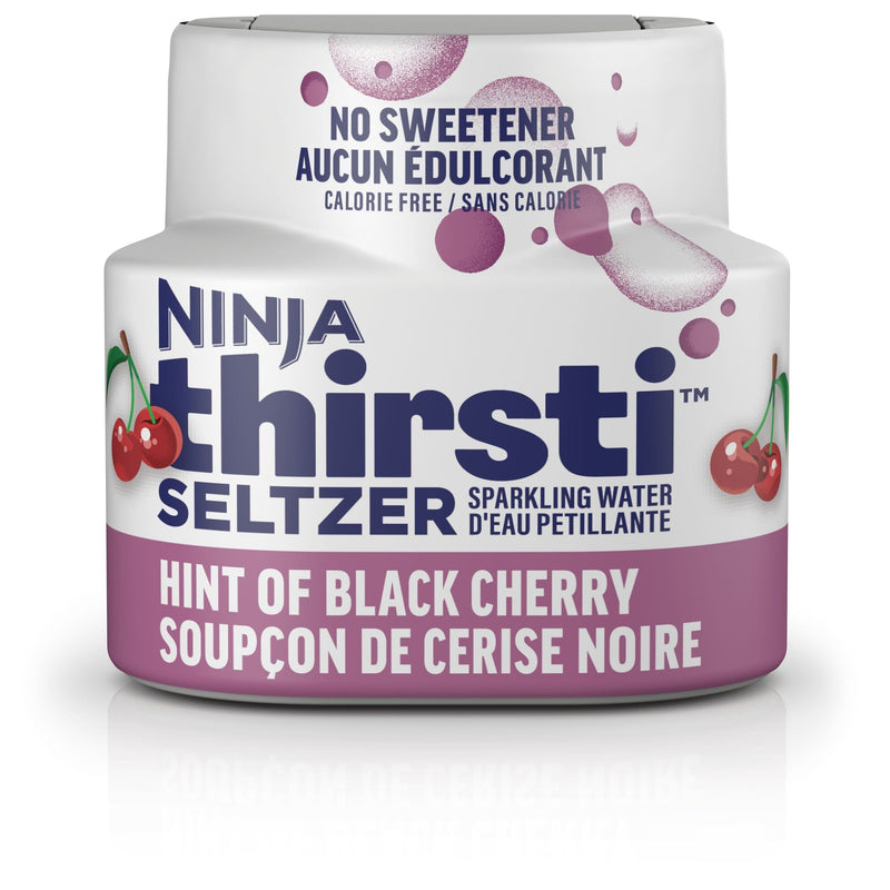 Ninja Thirsti SELTZER Black Cherry Flavoured Water Drops K2