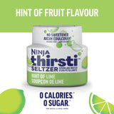 Ninja Thirsti SELTZER Lime Flavoured Water Drops