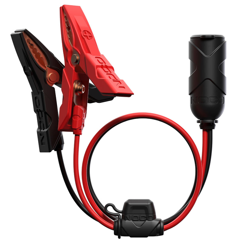 NOCO GC017 12V Socket/Plug to Battery Clamps/Eyelets Adapter I1
