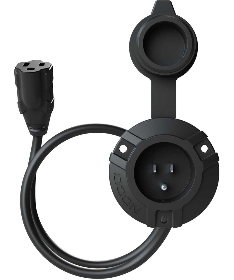 NOCO GCP1 AC Port Plug/Power Socket with 16-in Extension Cable, Waterproof D1