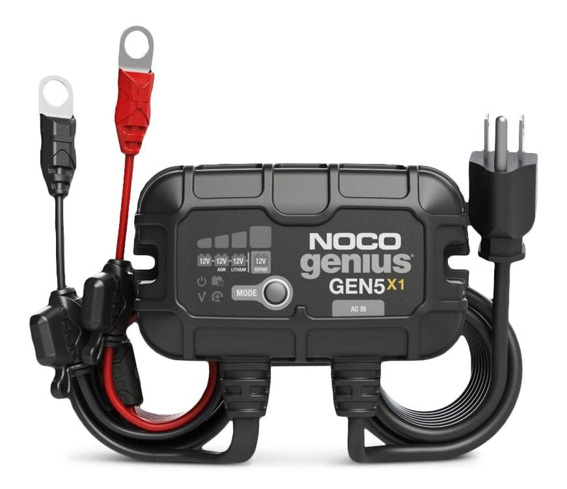 NOCO GEN5X1 Onboard Smart Battery Charger/Maintainer/Desulfator, 1-Bank, 5-Amp, 12V Y9
