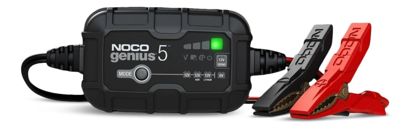 NOCO GENIUS5 Smart Battery Charger/Maintainer/Desulfator, 5-Amp, 6V/12V P7