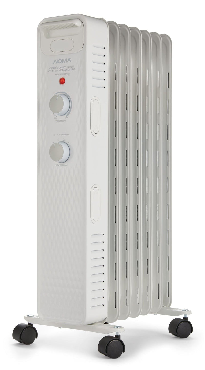NOMA 3-Setting Mechanical Oil Filled Radiator with Adjustable Thermostat O5