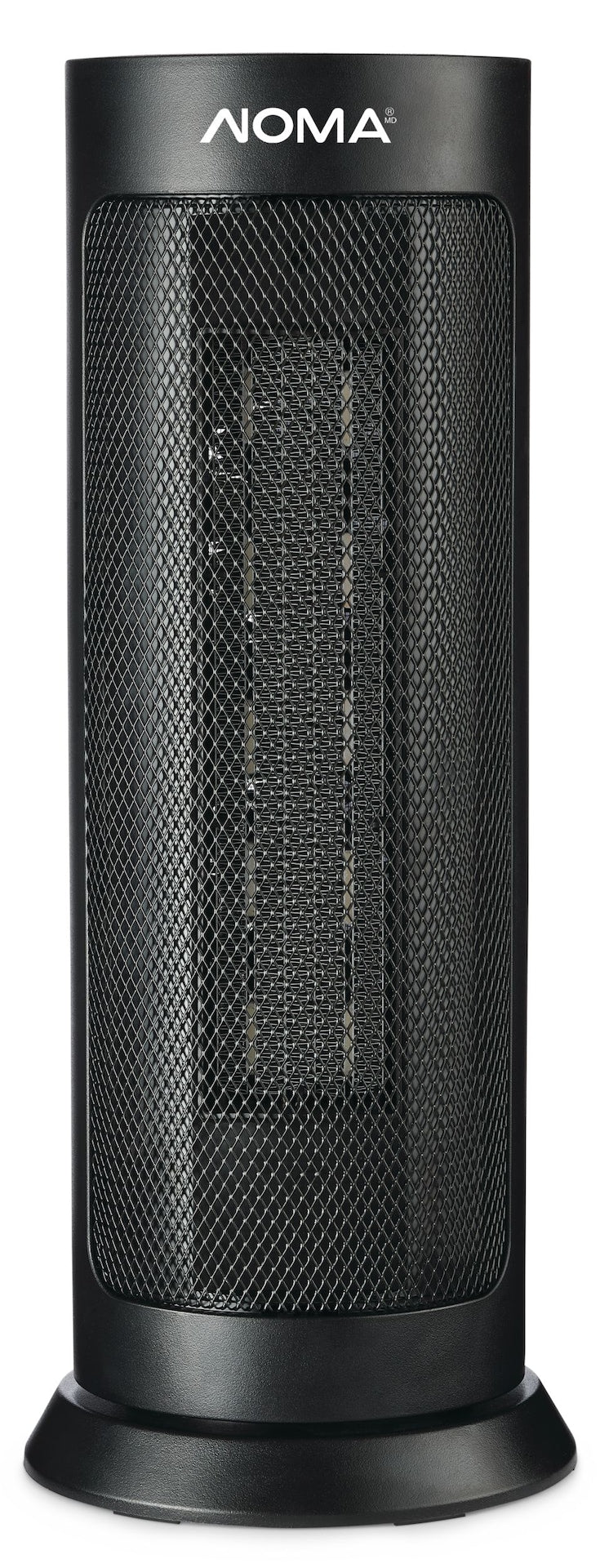NOMA Oscillating Digital Tower Ceramic Heater with Remote Control and Thermostat, Black, 18-in Y5