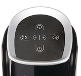 NOMA Oscillating Tower Ceramic Heater withRemote Control & Thermostat, 1500W, Black, 30-in