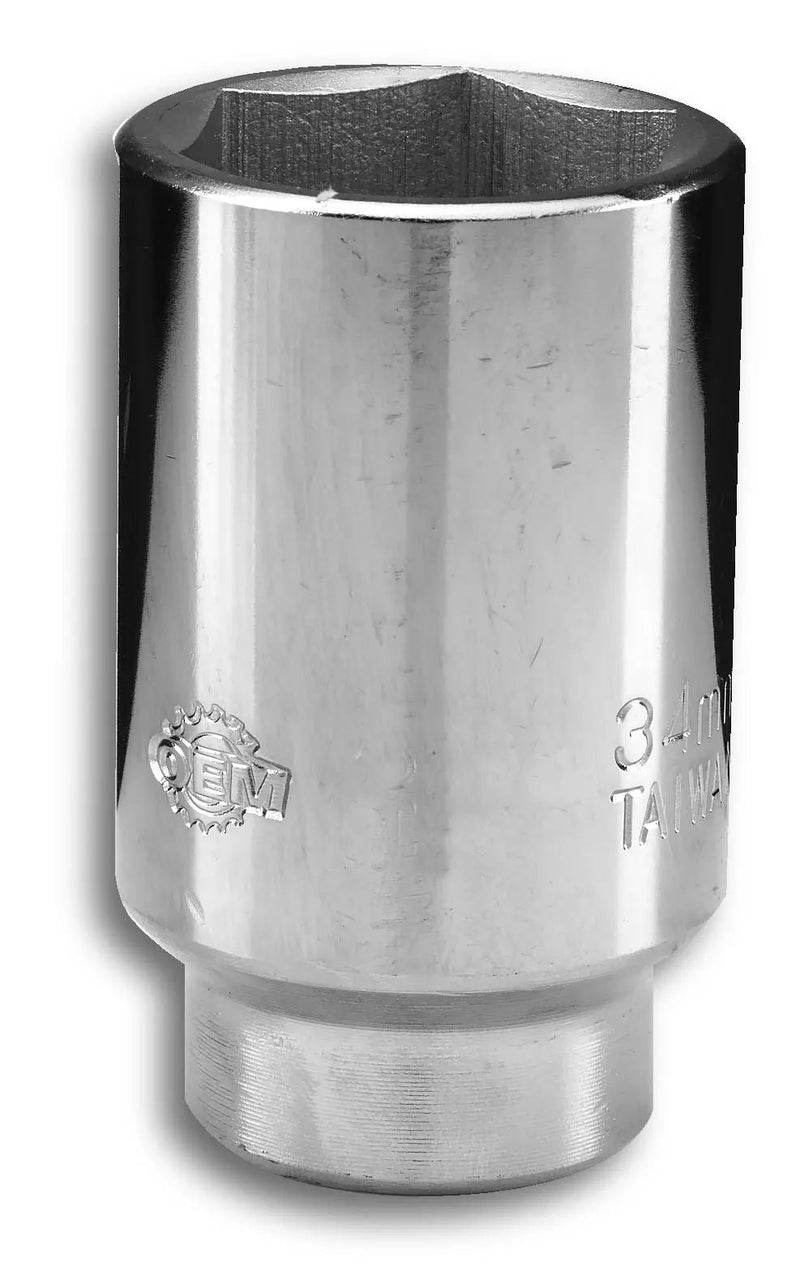 OEMTOOLS 1/2-in Drive Axle Nut Socket, 34-mm, 44205 X4