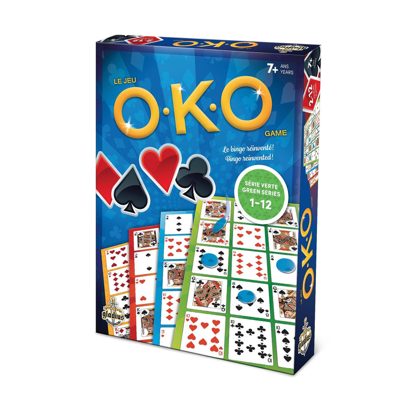 O.K.O. Green-Series Family Board Game, Bilingual, Ages 7+ R7