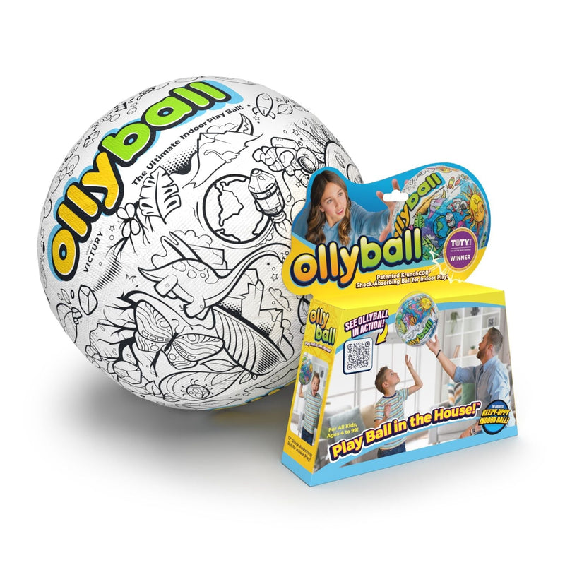 Ollyball Classic Shock-Absorbing Indoor Sports Ball N8