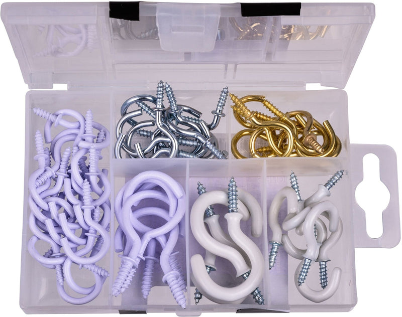 OOK Cup Hooks Set, Assorted, 55-pk X1