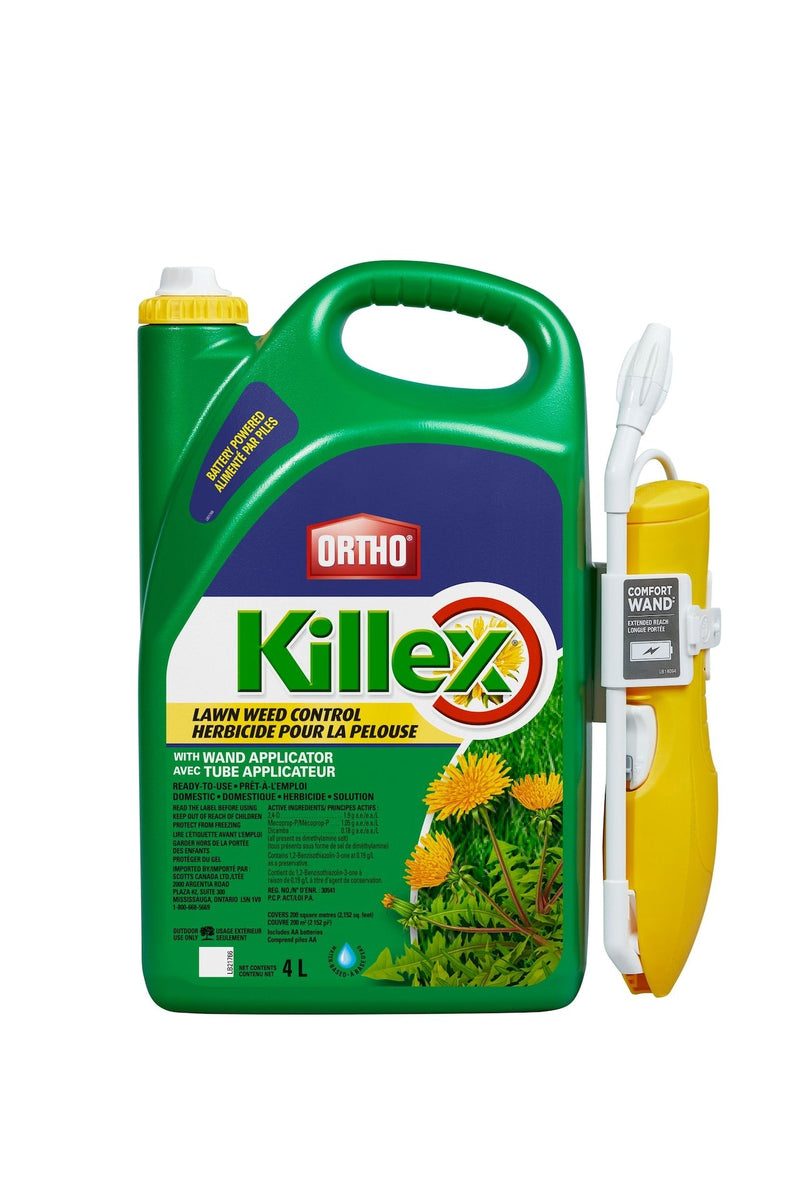 Ortho Killex Lawn Weed Control with Wand, 4-L D5