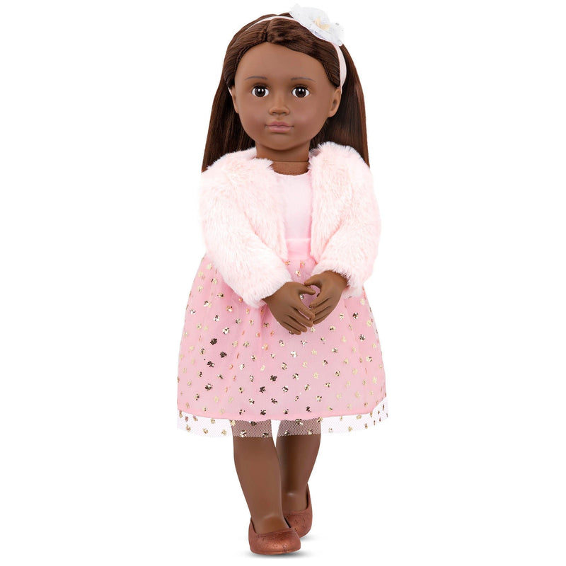Our Generation Basic Fashion Doll for Ages 3+, Riya, 18-in S1