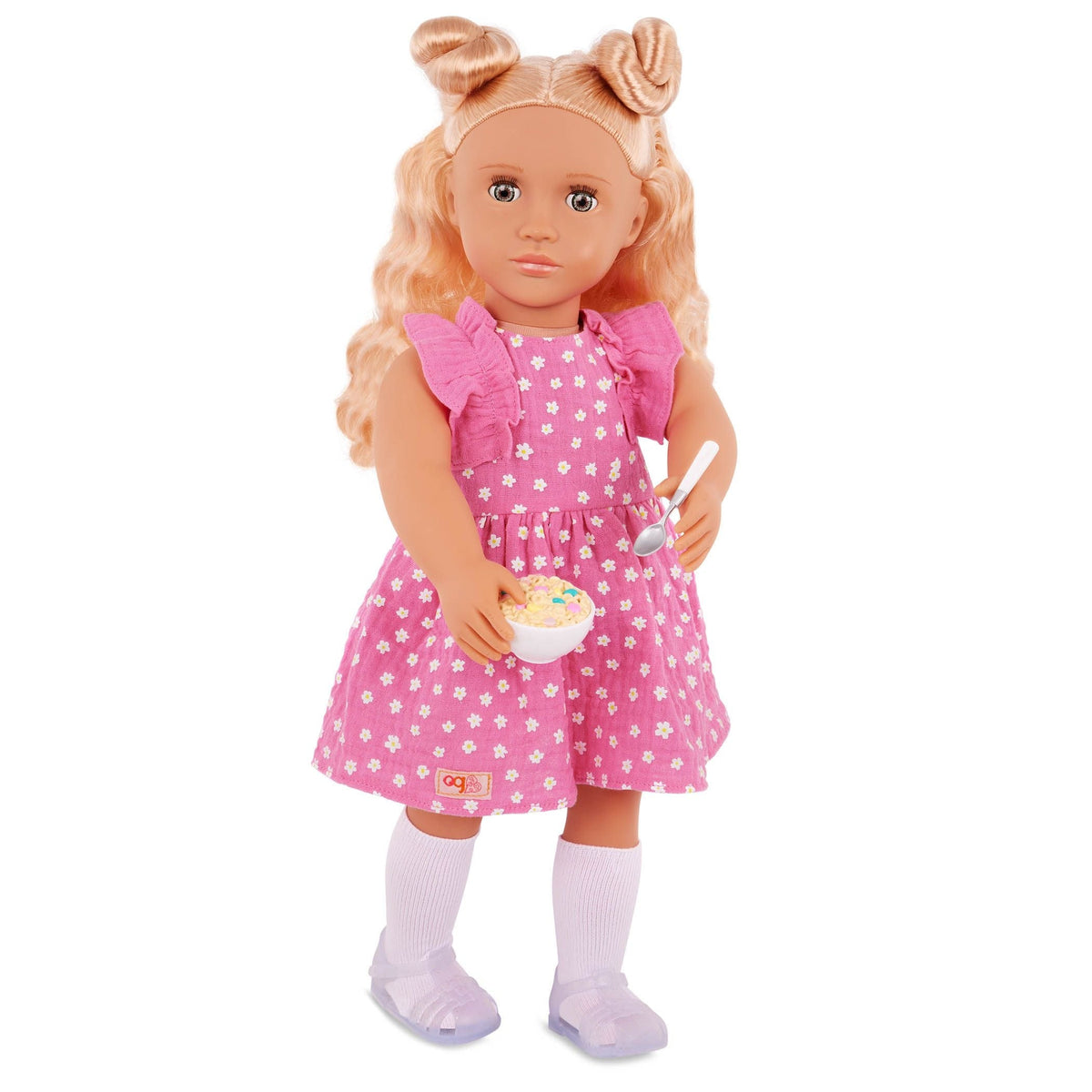 Our Generation Cuddly Activity Doll for Ages 3+, 18-in