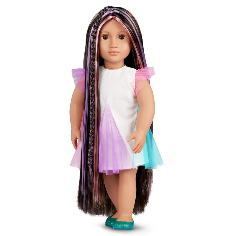 Our Generation Cuddly Hairplay Dolls for Ages 3+, 18-in B7